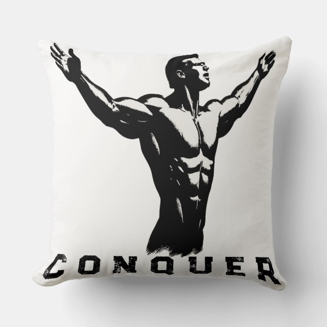 Mentalidad de entrenamiento negrita de almohada ac (Anverso)