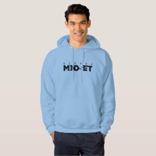 Mentalidad Fuerte Sudadera con Capucha para Homb