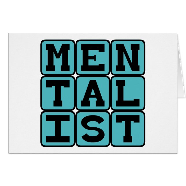 Mentalista, Lector de Mentes (Anverso (Horizontal))