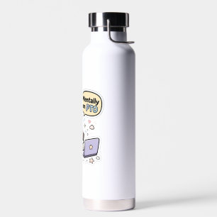 Mentalmente de vacaciones - Botella de agua divert