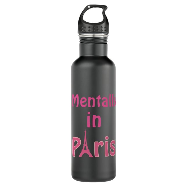 Mentalmente En La Botella De Agua De París (Anverso)