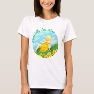 "Mentalmente estoy aquí" Camiseta de verano de had