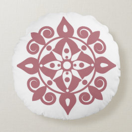 Mente fresca Mandala Diseño almohadas redondas