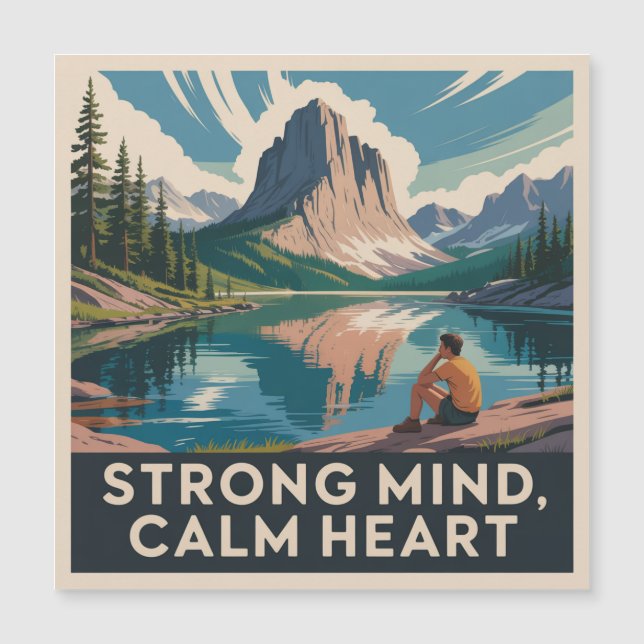 Mente Fuerte, Corazón Tranquilo (Anverso)