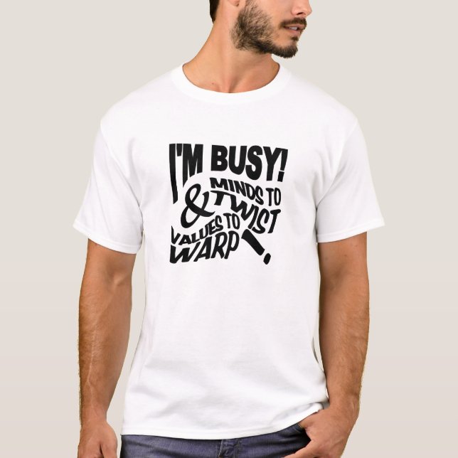 Mentes a la camisa giratoria - elegir estilo y col (Anverso)