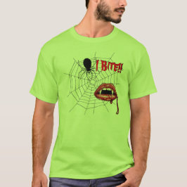 Mentira a hombres o mujeres camiseta {Lime Green}