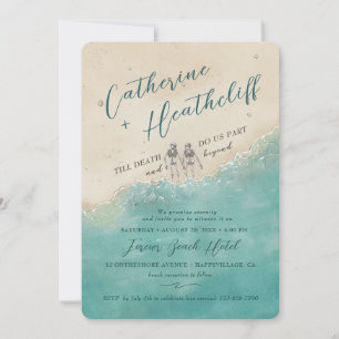 Mentira Aquí Por Siempre Con Tu Invitación De Boda