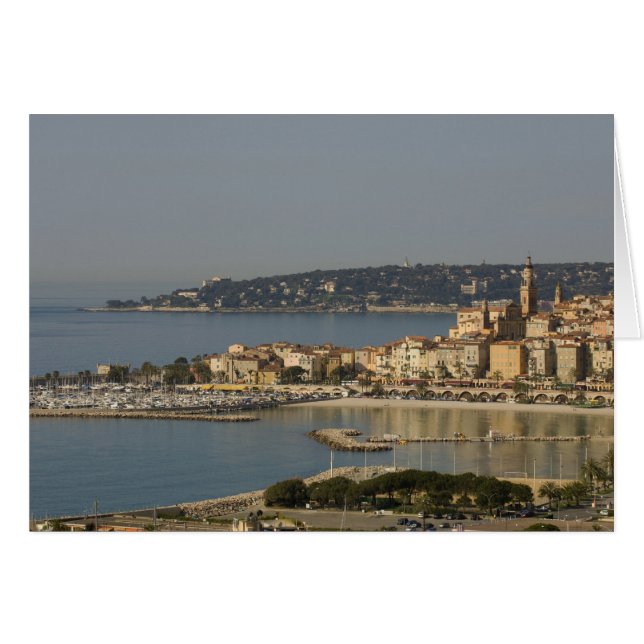 Menton, Cote d'Azur, Francia. (Anverso (Horizontal))