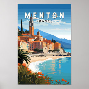 Menton Francia Viajes Arte Vintage
