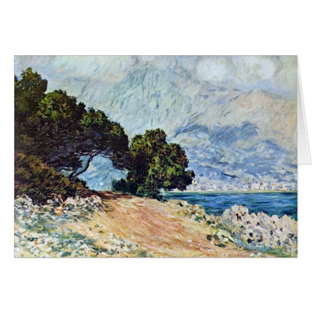 Menton visto desde el Cabo Martín por Claude Monet (Anverso (Horizontal))