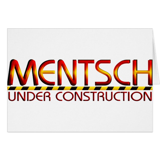 Mentsch (Anverso (Horizontal))