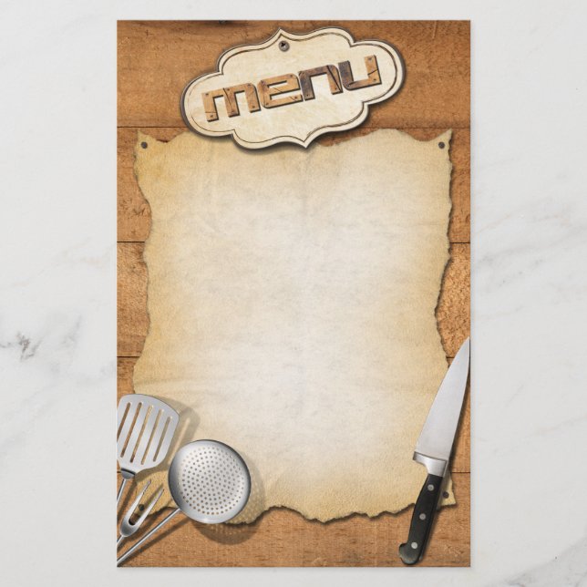 Menú (Anverso)