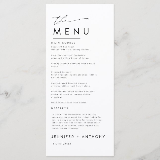 menú (Anverso)
