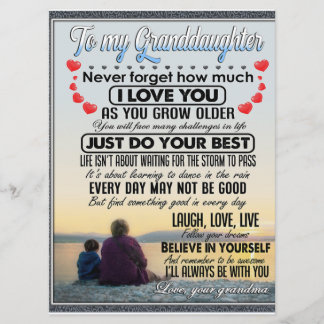 Menú A Mi Nieta, Niña Nacida Idea De Regalo