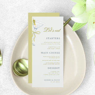 Menú a Tini bit mayor Martini Adulto 30 Fiesta de cumpl