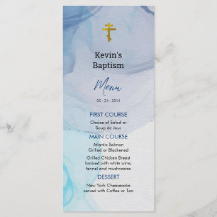 Menú Aguas vivientes Bautismo Cristiano Ortodoxo