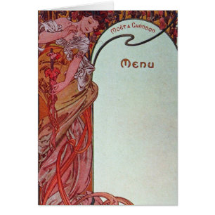 Menú Alphonse Mucha
