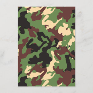 Menú AÑADE TU PROPIO TEXTO Camuflaje