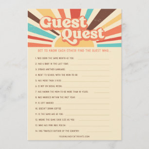 Menú Aquí Vienen Los Juegos De Baby Shower Son