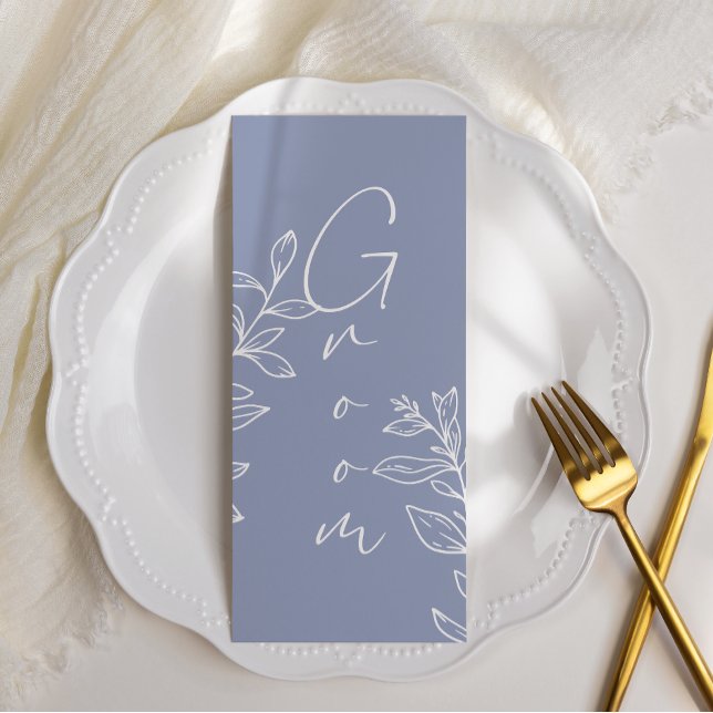 Menú Asientos reservados sencillos de flor de ventana (Subido por el creador)