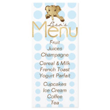 Baby Shower Elephant Gold Blue