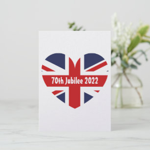 Menú Bandera Británica 70 de Jubileo 2022