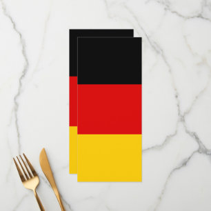 Menú Bandera de Alemania