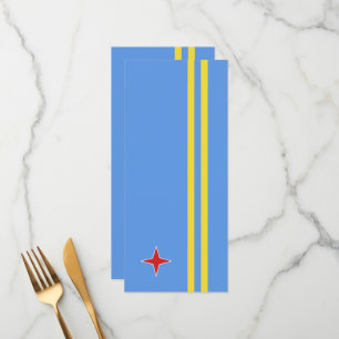 Menú Bandera de Aruba