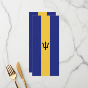 Menú Bandera de Barbados
