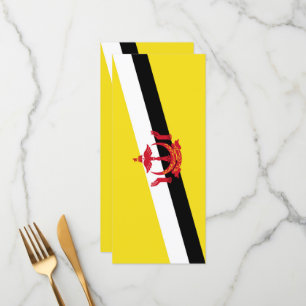 Menú Bandera de Brunei