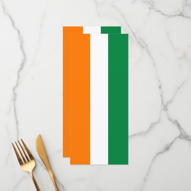 Menú Bandera de Costa de Marfil (Anverso/Reverso In Situ)