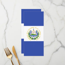 Menú Bandera de El Salvador