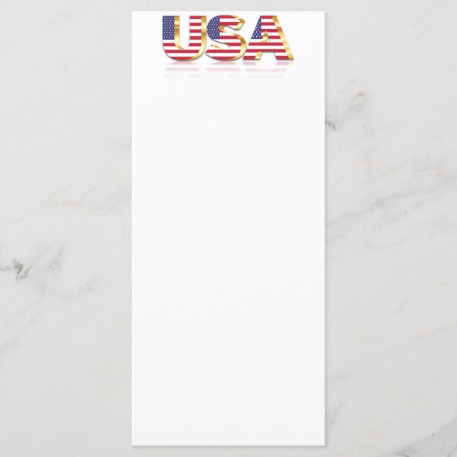 Menú Bandera de Estados Unidos (Anverso)