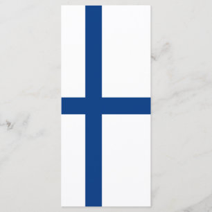 Menú Bandera de Finlandia