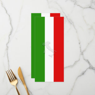 Menú Bandera de Italia