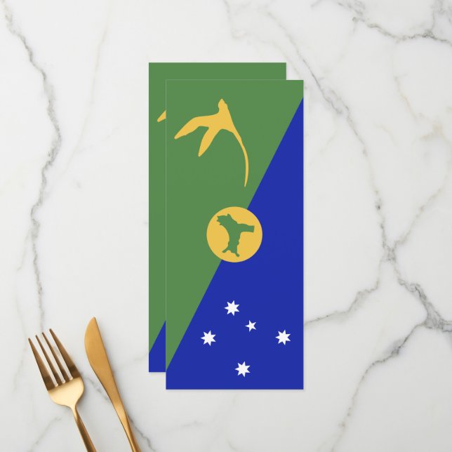 Menú Bandera de la isla de los navidades (Anverso/Reverso In Situ)
