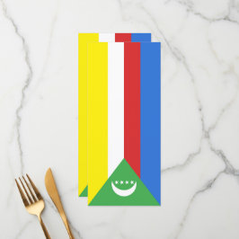 Menú Bandera de las Comoras