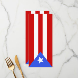 Menú Bandera de Puerto Rico