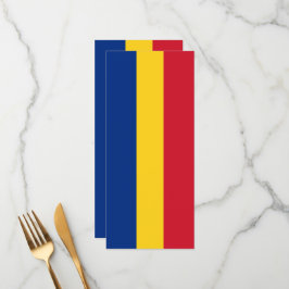 Menú Bandera de Rumania