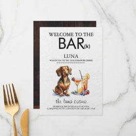 Menú Bar Dachsund