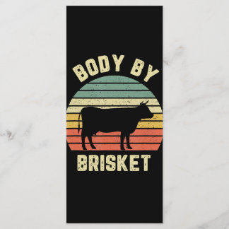 Menú Barbacoa | Cuerpo por Brisket Shirt Funny BBBQ Bac