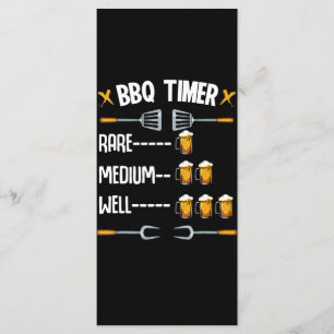 Menú Barbacoa Temporizador de barbacoa Raras Beber de