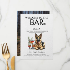 Menú Barra de Pastor Alemán