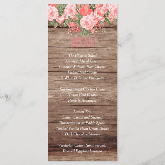 Menú - Barril y linterna de madera con meteorologí (Anverso)