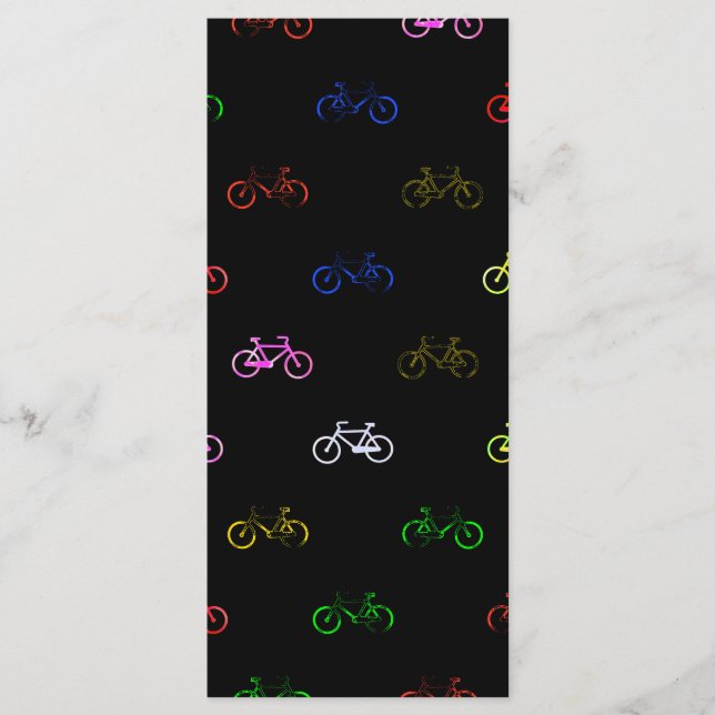 Menú Bicicletas de colores (Anverso)