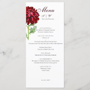 Menú Big Red Chrysanthemum 2