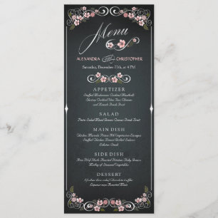 Menú Boda audaz con tablero de croqueta floral