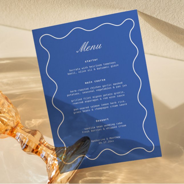 Menú Boda Azul  (Subido por el creador)