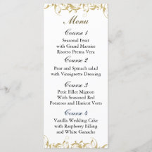 boda barroco de oro de champán