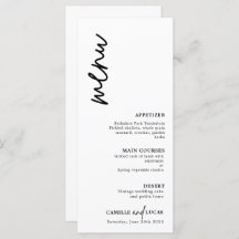 Boda blanco y negro minimalista